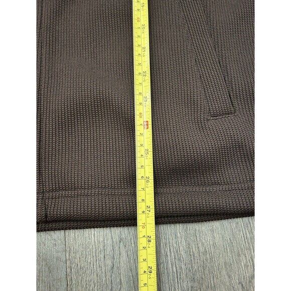 NFL Cleveland Browns Jacket Mens M Brown Waffle Knit Lined Soft Shell Football - Picture 4 of 6